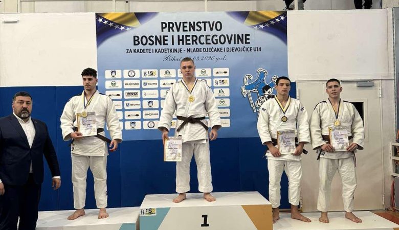 Лазар Војиновић првак Босне и Херцеговине у џуду